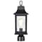 Nuvo Stillwell Outdoor Post Lantern 1 Light Matte Black Finish 60/5957 - alternate 3